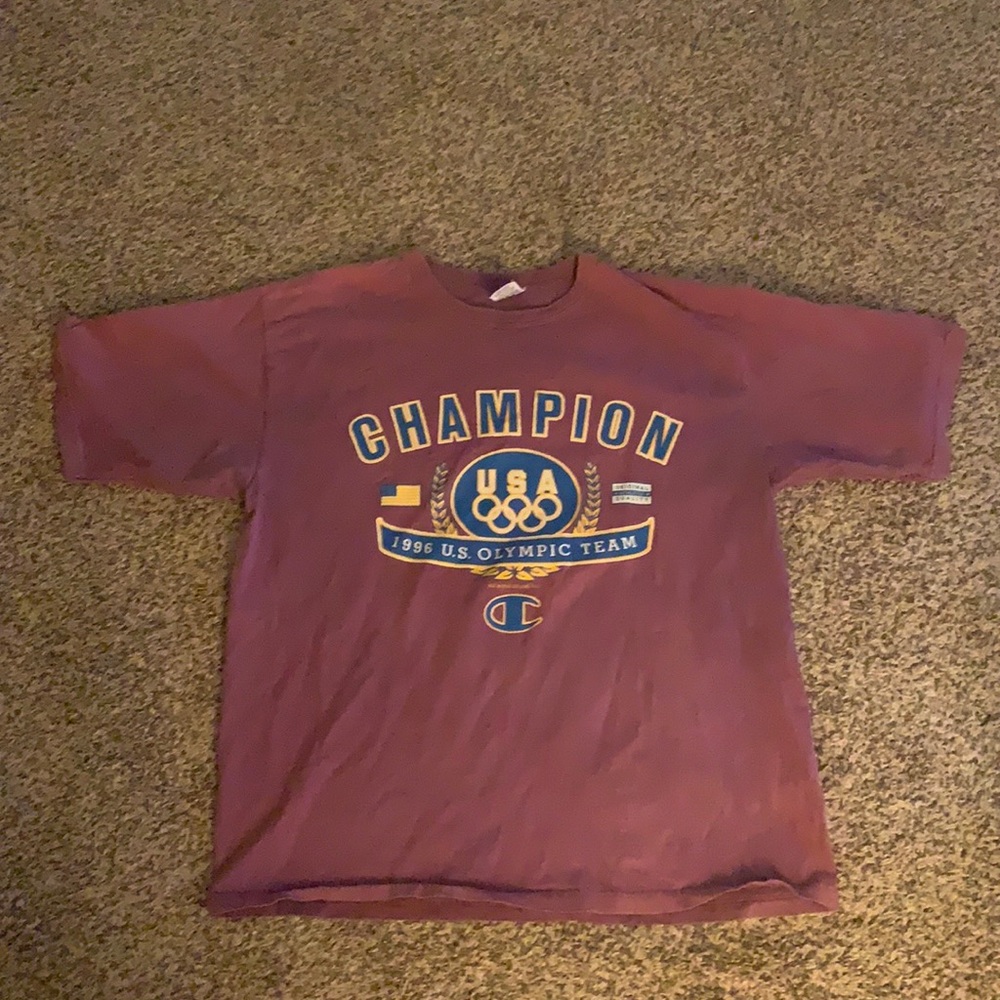 🏃🏽‍♂️ Vintage 1996 Champion Olympics shirt 🏃🏽‍♂️